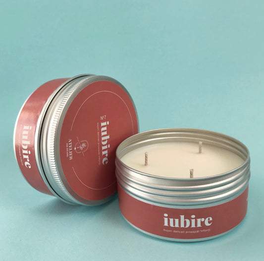 Lumânare parfumată - "No.7 Iubire"