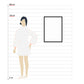 Tablou minimalist lucrat manual, in relief - "Arches"